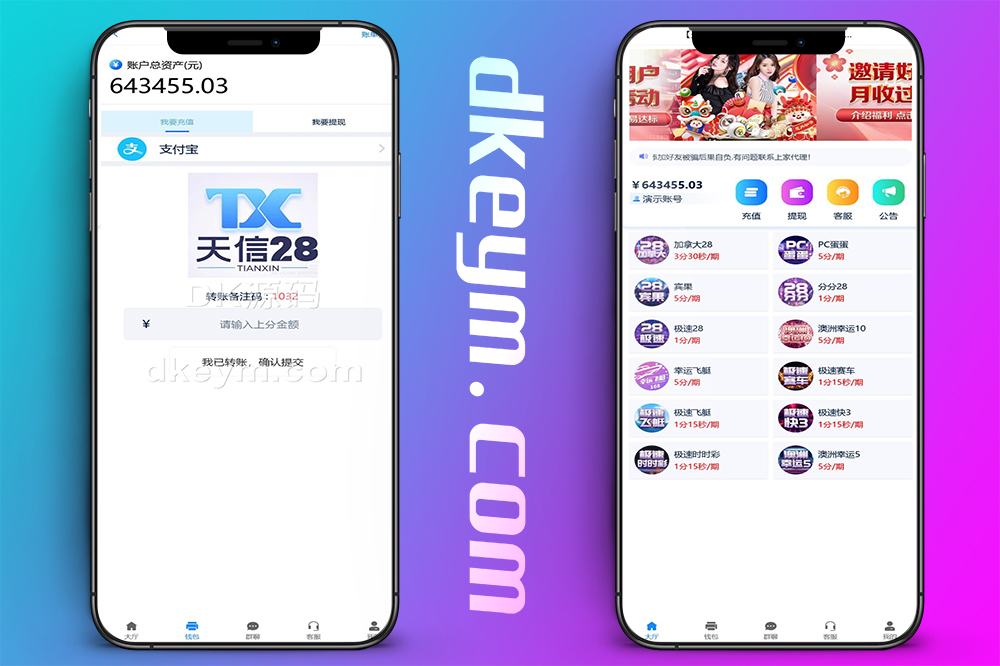 天信28彩票源码/加拿大28源码/主控被控端/可打包双端APP/后台可手动开奖+搭建教程