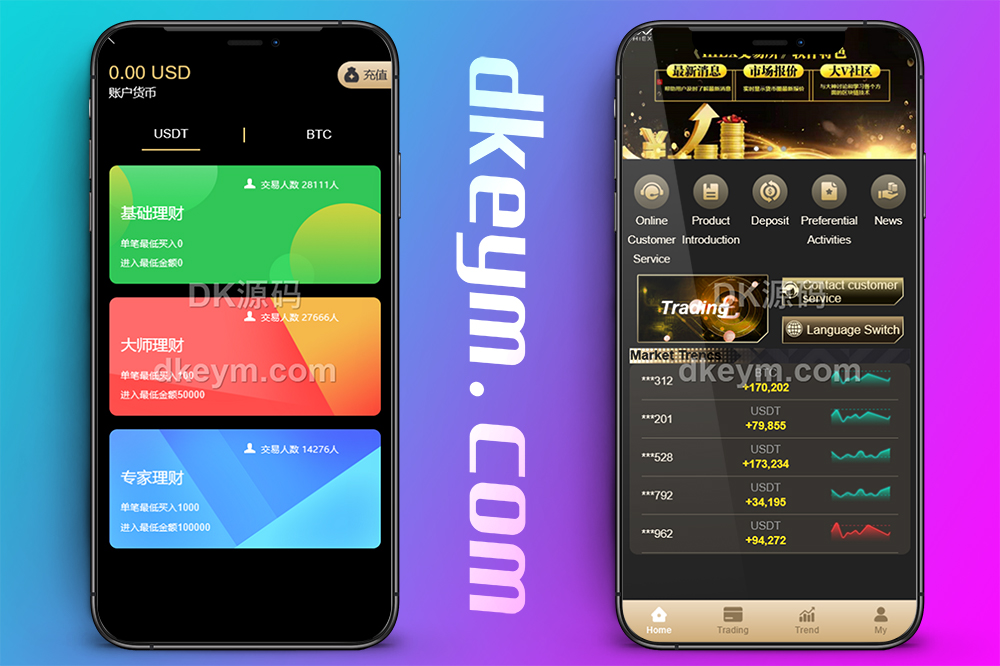 首发彩票源码/伪交易所彩票源码/USDT伪交易所PC28竞猜下注理财系统源码/可控+前后端分离版
